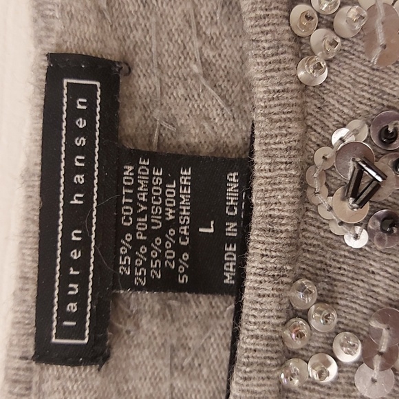 Beaded Cashmere blend sweater - Picture 4 of 4